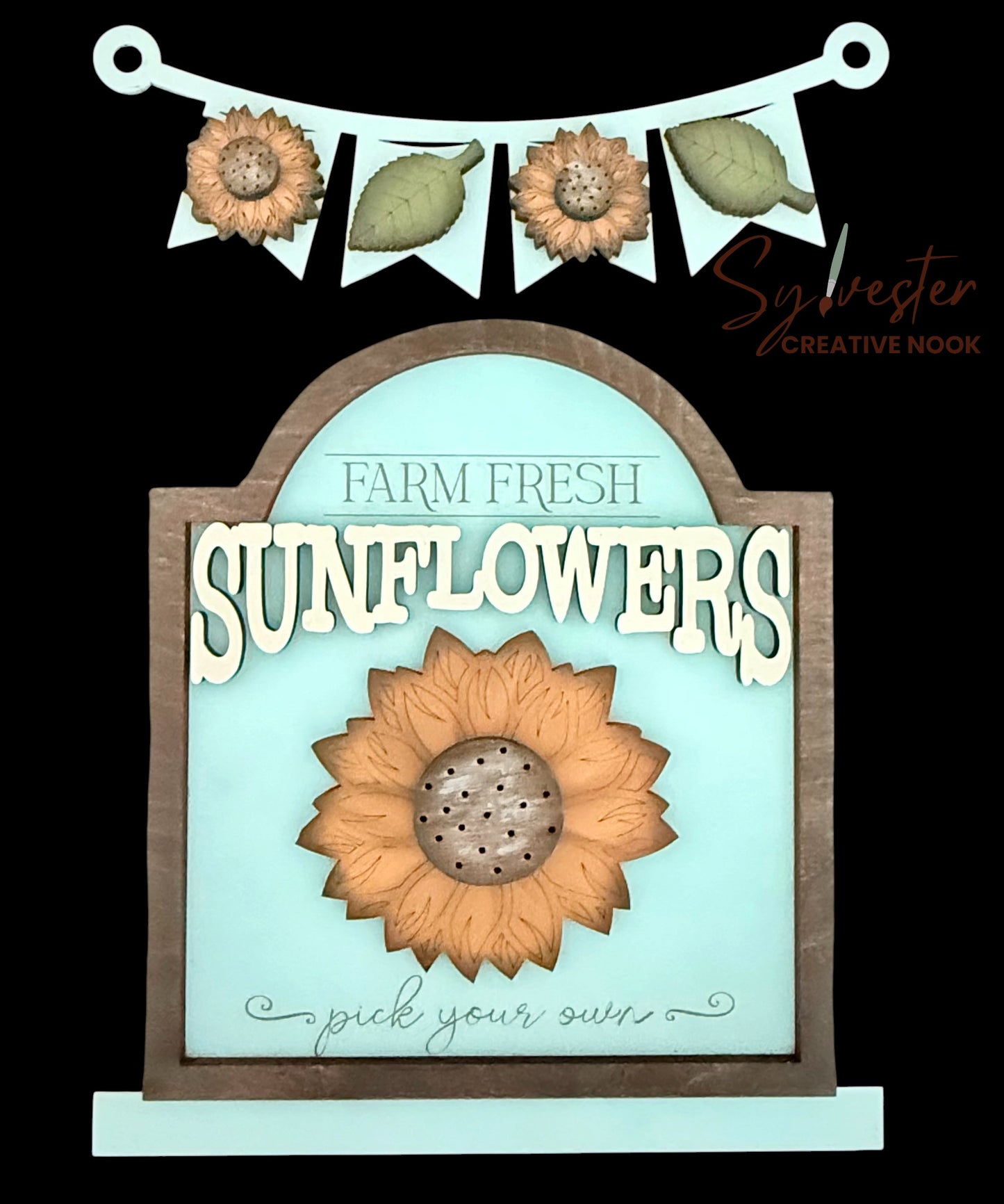 Large Hand painted Interchangeable Tag Sign
