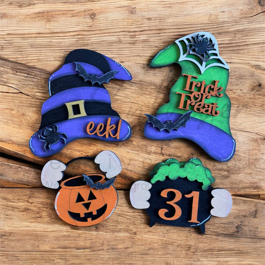 Gnome interchangeable shelf sitter pair